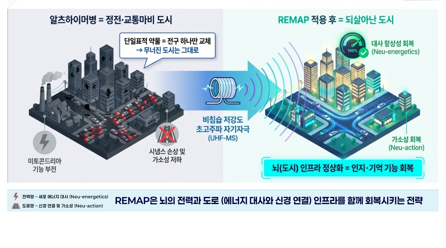 REMAP concept: restoring the brain's energy and connectivity infrastructure